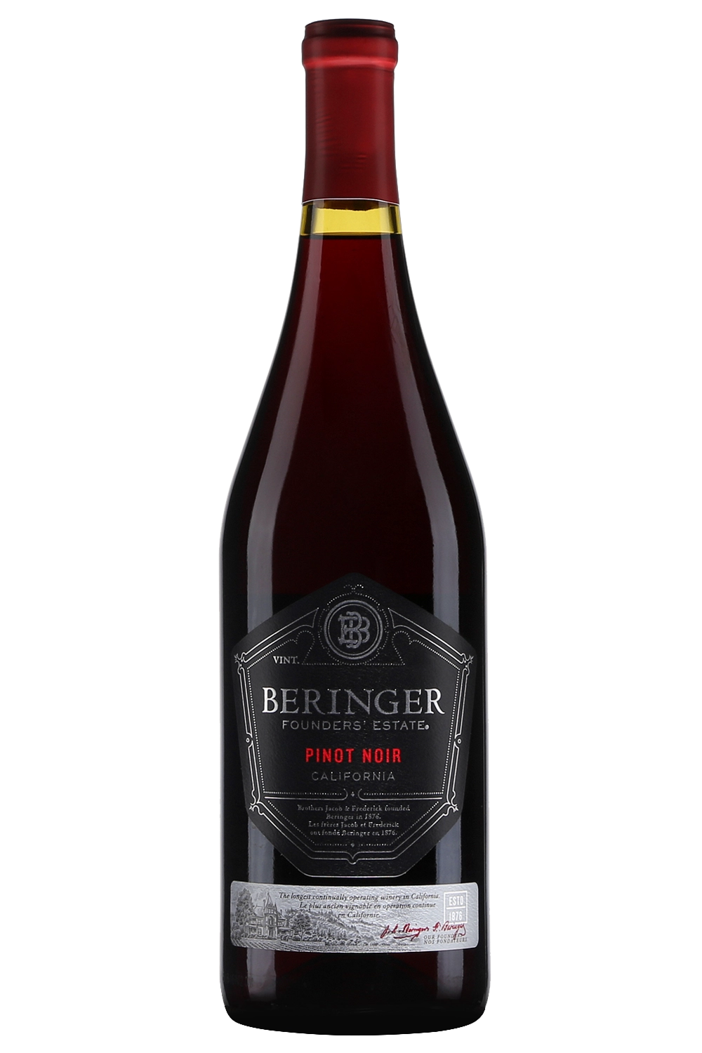 Rượu Vang Đỏ Mỹ Beringer Founders’ Estate Pinot Noir